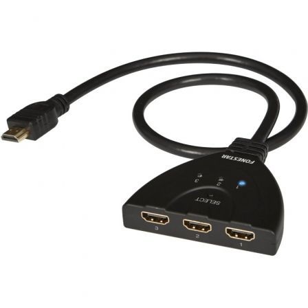 Switch HDMI 3 en 1 Fonestar FO-513/ 3xHDMI - Imagen 4
