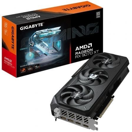 Tarjeta Gráfica Gigabyte Radeon RX 9070 XT Gaming OC/ 16GB GDDR6 - Imagen 2