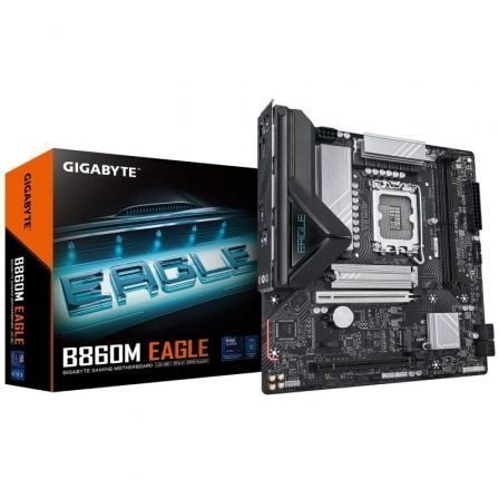 Placa Base Gigabyte B860M EAGLE Socket 1851/ DDR5/ PCIe 5.0/ Micro ATX - Imagen 3