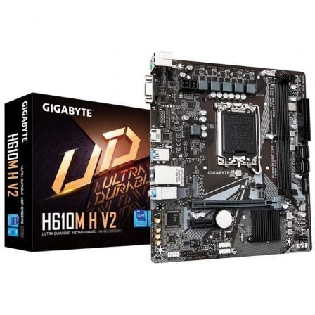 Placa Base Gigabyte H610M H V2 Socket 1700/ DDR5/ PCIe 4.0/ Micro ATX - Imagen 5