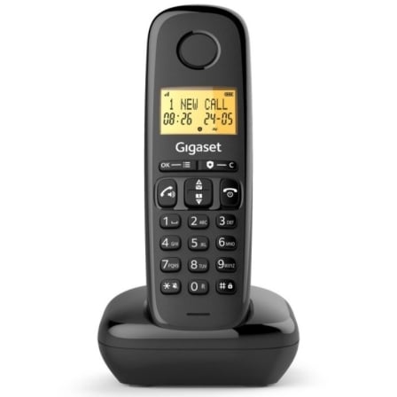 Teléfono Inalámbrico Gigaset Basic 100/ Negro - Imagen 4