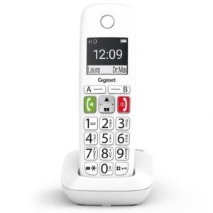 Teléfono Inalámbrico Gigaset E290/ Blanco