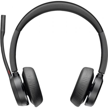 Auriculares Inalámbricos Poly Voyager 4320-M para Microsoft Teams + Adaptador BT700 + Base de Carga/ con Micrófono/ Bluetooth/ Negros - Imagen 4