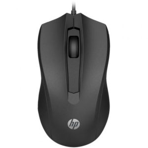 Ratón HP 105/ Hasta 1600 DPI/ Negro
