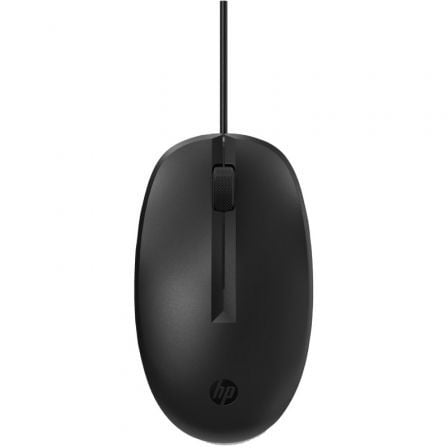 Ratón HP 125/ Hasta 1200 DPI/ Negro - Imagen 2