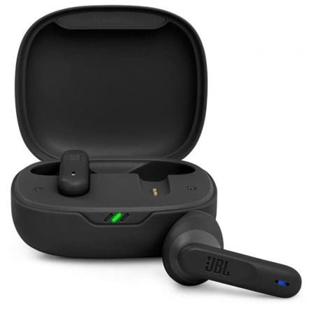 Auriculares Bluetooth JBL Wave 300TWS con estuche de carga/ Autonomía 6h/ Negros - Imagen 4