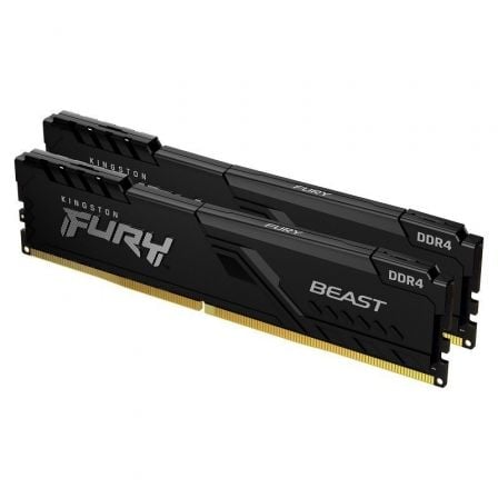 Memoria RAM Kingston FURY Beast 2 x 16GB/ DDR4/ 3600MHz/ 1.35V/ CL18/ DIMM - Imagen 3