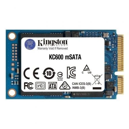 Disco SSD Kingston KC600 512GB/ mSATA/ Full Capacity - Imagen 3