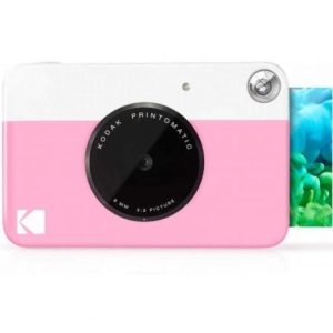 Cámara Digital Instantánea Kodak Printomatic/ 5MP/ Tamaño Foto 2″x3″/ Rosa