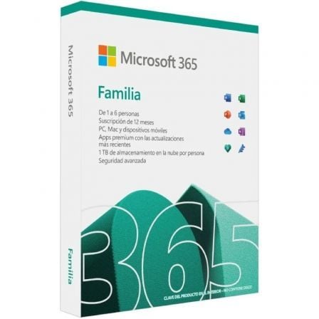 Microsoft 365 Familia/ 6 Usuario/ 1 Año/ 5 Dispositivos - Imagen 4