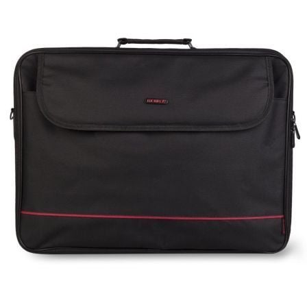 Maletín Monray Passenger Plus para Portátiles hasta 18"/ Cinta para Trolley/ Negro - Imagen 5