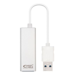 Adaptador USB 3.0 – RJ45 Nanocable 10.03.0401/ 1000Mbps