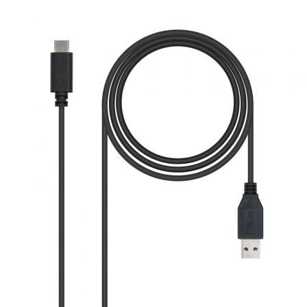 Cable USB 3.1 Nanocable 10.01.4001/ USB Tipo-C Macho - USB Macho/ 1m/ Negro - Imagen 4