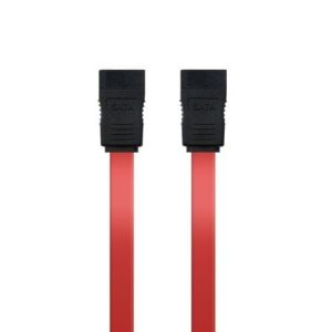 Cable SATA Nanocable 10.18.0101-OEM/ SATA Hembra – SATA Hembra/ 50cm/ Rojo