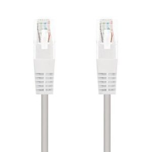 Cable de Red RJ45 UTP Nanocable 10.20.0105-W Cat.5e/ 5m/ Blanco