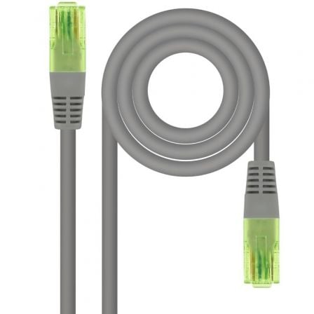 Cable de Red RJ45 UTP Nanocable 10.20.1402 Cat.6/ 2m/ Gris - Imagen 3
