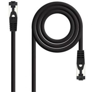Cable de Red RJ45 SSTP Nanocable 10.20.2010-BK Cat.8.1/ 10m/ Negro