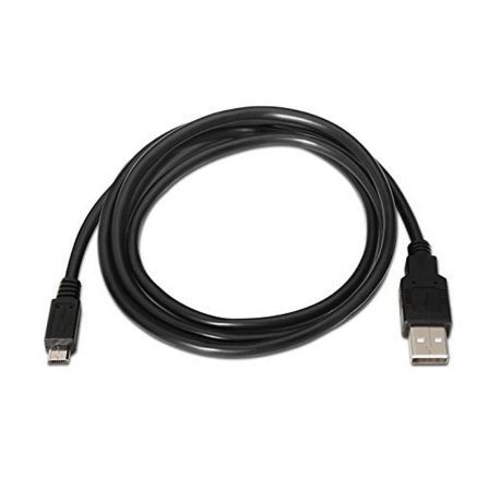 Cable USB 2.0 Nanocable 10.01.0503/ USB Macho - MicroUSB Macho/ 3m/ Negro - Imagen 5