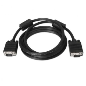 Cable SVGA Nanocable 10.15.0101/ VGA Macho – VGA Macho/ 1m/ Negro