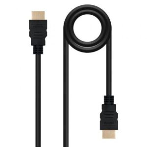 Cable HDMI 1.4 Nanocable 10.15.1710/ HDMI Macho – HDMI Macho/ 10m/ Negro