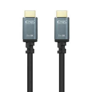 Cable HDMI Nanocable 10.15.8003/ HDMI Macho – HDMI Macho/ 3m/ Negro