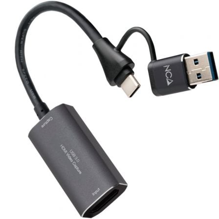 Capturadora de Video Externa Nanocable 10.15.0001/ USB Tipo-C - USB 3.0 - Imagen 5