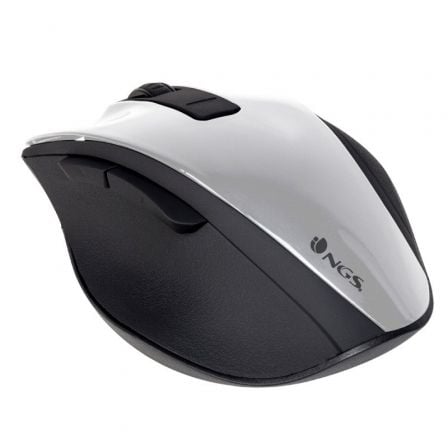 Ratón Inalámbrico NGS Bow/ Hasta 1600 DPI/ Blanco - Imagen 2