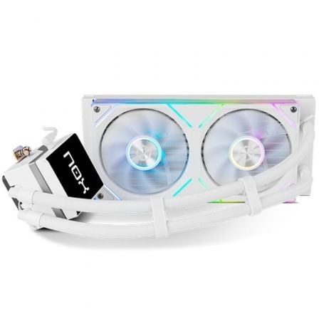 Sistema de Refrigeración Líquida Nox M-240 LCD/ Blanco - Imagen 2