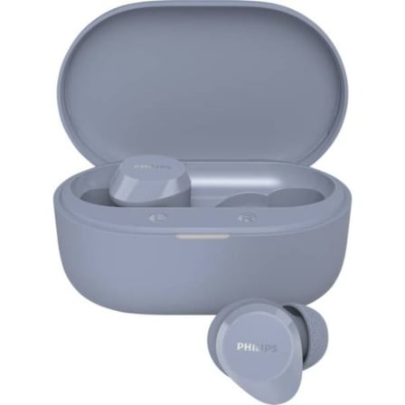 Auriculares Bluetooth Philips TAT1300LB con estuche de carga/ Autonomía 6h/ Azules - Imagen 3