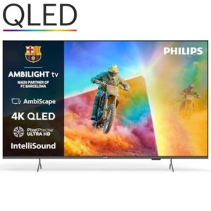 Televisor Philips QLED 55PQS8501 55″/ Ultra HD 4K/ Ambilight/ Smart TV/ WiFi