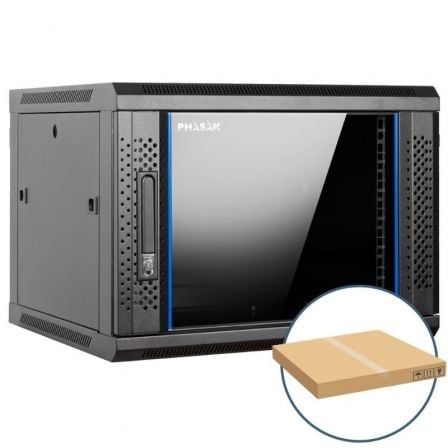Armario Rack Mural Desmontado Phasak PHO 2209D/ 19"/ Altura 9U - Imagen 4