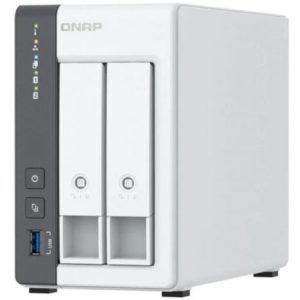 NAS QNAP TS-216G/ 2 Bahías 3.5″- 2.5″/ 4GB DDR4/ Formato Torre