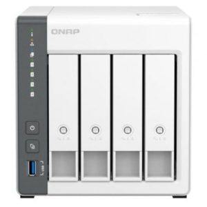 NAS QNAP TS-433-4G/ 4 Bahías 3.5″- 2.5″/ 4GB/ Formato Torre