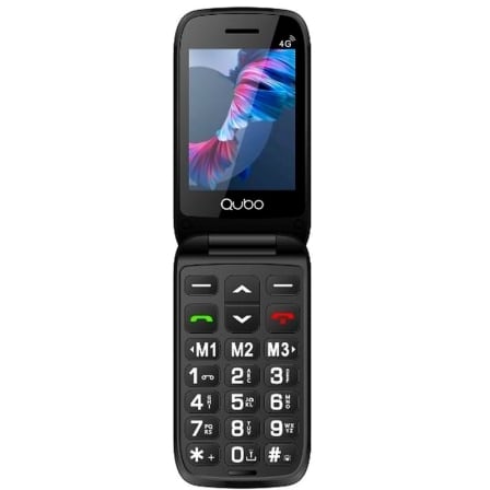 Teléfono Móvil Qubo P-221RD 4G para Personas Mayores/ Rojo - Imagen 3