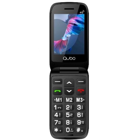 Teléfono Móvil Qubo P-221RD 4G para Personas Mayores/ Rojo - Imagen 4