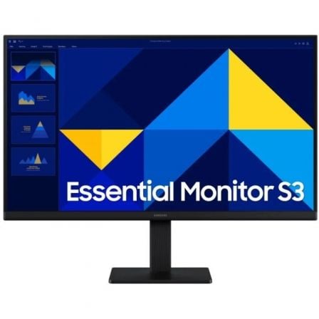 Monitor Profesional Samsung Essential Monitor S3 S24D304GAU/ 24"/ Full HD/ Negro - Imagen 5
