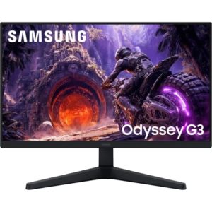 Monitor Gaming Samsung Odyssey G3 S24HG302EU 24″/ Full HD/ 1ms/ 200Hz/ IPS/ Regulable en altura/ Negro