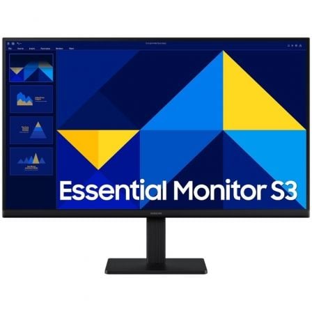 Monitor Profesional Samsung Essential Monitor S3 S27D300GAU/ 27"/ Full HD/ Negro - Imagen 3