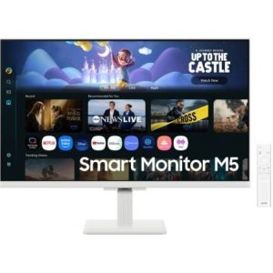 Smart Monitor Samsung M5 S27FM501EU 27″/ Full HD/ Multimedia/ Smart TV/ Blanco
