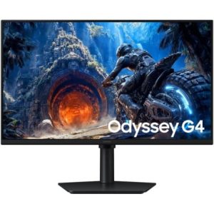 Monitor Gaming Samsung Odyssey G4 G40H S27HG402EU/ 27″/ Full HD/ 1ms/ 300Hz/ IPS/ Multimedia/ Regulable en altura/ Negro