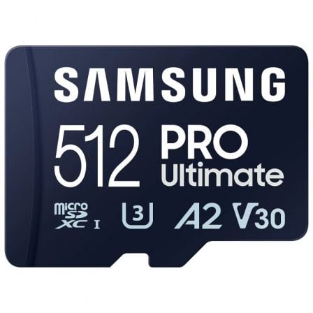 Tarjeta de Memoria Samsung Pro Ultimate 512GB microSD XC con Adaptador/ Clase 10/ 200MBs - Imagen 3