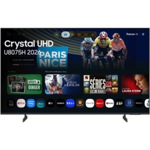 Televisor Samsung Crystal 4K AI U8075H 43″/ Ultra HD 4K/ Smart TV/ WiFi