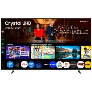 Televisor Samsung Crystal UHD U7025F TU50U7025FK 50″/ UltraHD 4K/ Smart TV/ WiFi