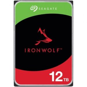 Disco Duro Seagate IronWolf NAS ST12000VN0008 12TB/ 3.5″/ SATA III/ 256MB