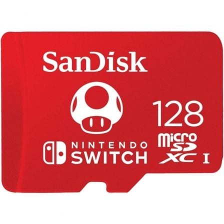 Tarjeta de Memoria SanDisk Nintendo Switch 128GB microSD XC UHS-I/ Clase 10/ 100MBs - Imagen 5