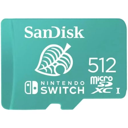 Tarjeta de Memoria SanDisk Nintendo Switch 512GB microSD XC UHS-I/ Clase 10/ 100MBs - Imagen 5