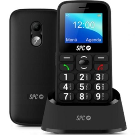 Teléfono Móvil SPC Fortune 2 4G para Personas Mayores/ Negro - Imagen 3