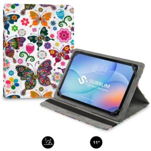 Funda Subblim Trendy Case Mariposas para Tablet de 9.6″-11″