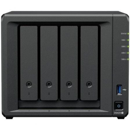 NAS Synology Diskstation DS425+/ 4 Bahías 3.5"- 2.5"/ 2GB DDR4/ Formato Torre - Imagen 4