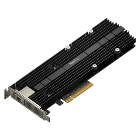Tarjeta de Red PCI Express-Socket SSD M.2 Synology E10M20-T1/ 10Gbps/ 2 Ranuras SSD - Imagen 3
